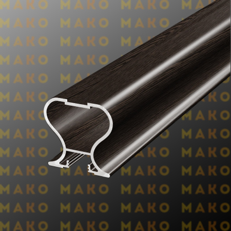 Профиль вертикальный симметричный MS110 Венге табако (A51)